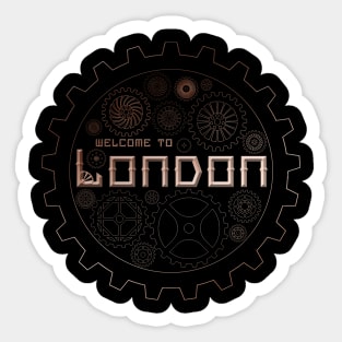 Mortal Engines Welcome to London Sticker